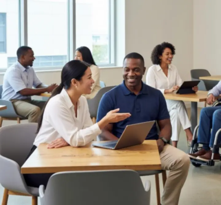 Diverse group of financial professionals collaborating at CIK FINANCIAL LTD